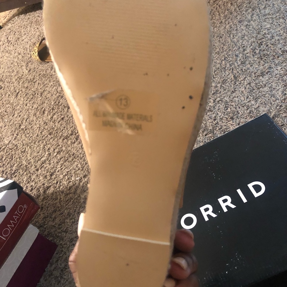 Tan Torrid wedges